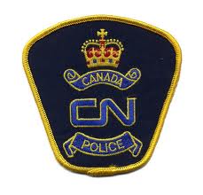 Railroaded CN police logo image