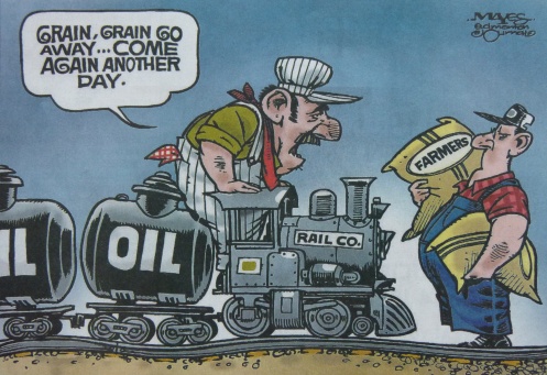 Railroaded Ed Jour cartoon feb 28 2014