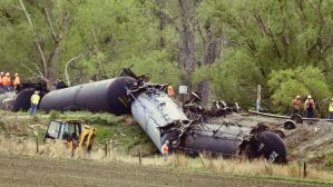 Railroaded derailment Colorado May 9 2014 photo