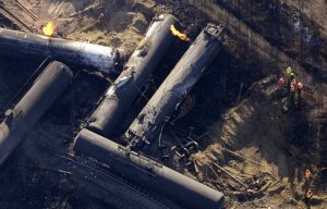 Railroaded CN derailment gainford photo 2