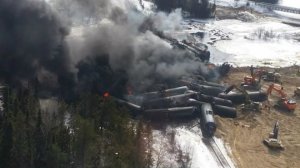 Railroaded CN derailment Gogama image 2